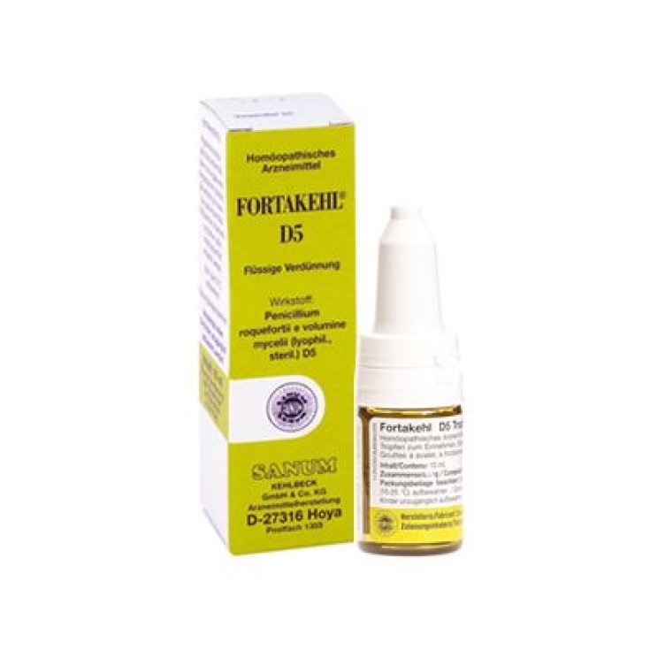 Sanum Fortakehl D5 Homeopathic Remedy In Drops 10ml