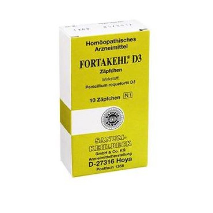 Sanum Fortakehl D3 Homeopathic Medicine 10 Suppositories
