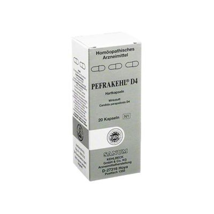 Sanum Pefrakehl D4 Food Supplement 20 Capsules