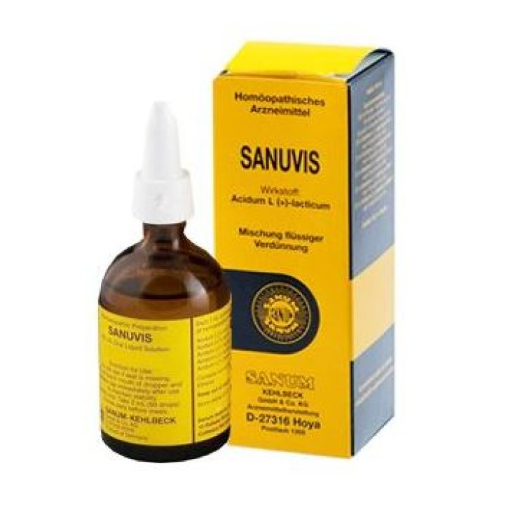 Sanum Sanuvis Drops Homeopathic Medicine 100ml