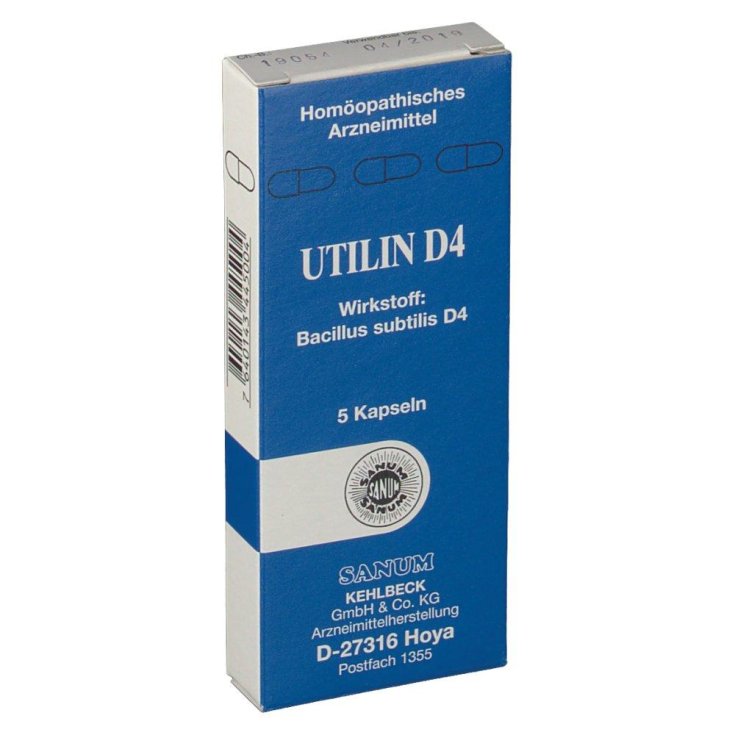 Sanum Utilin D4 Homeopathic Medicine 5 Capsules