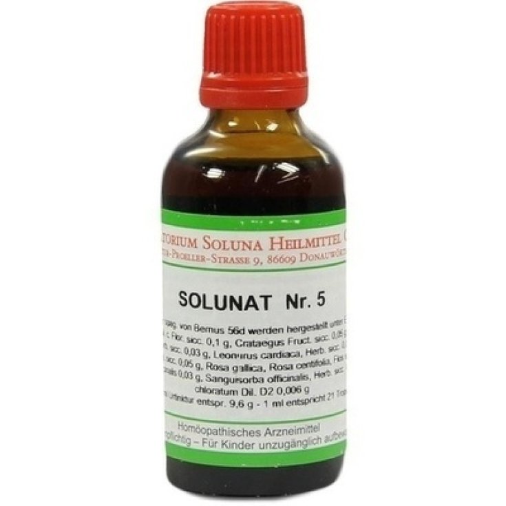 Solunat 5 Drops Homeopathic Remedy 50ml
