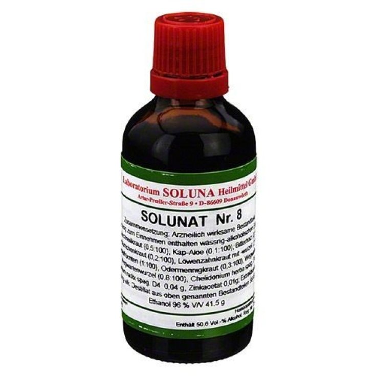 Solunat 8 Drops Homeopathic Remedy 50ml