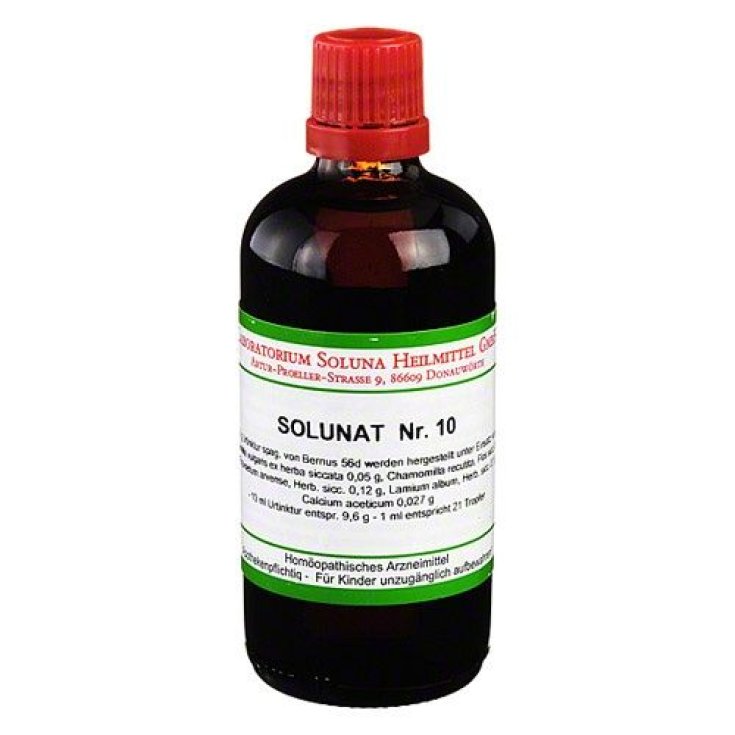 Soluna Remedies Solunat 10 Homeopathic Remedy 50ml