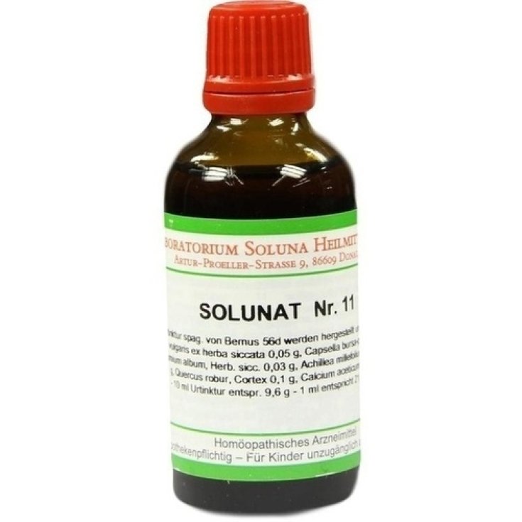 Soluna Solunat 11 Homeopathic Remedy 50ml