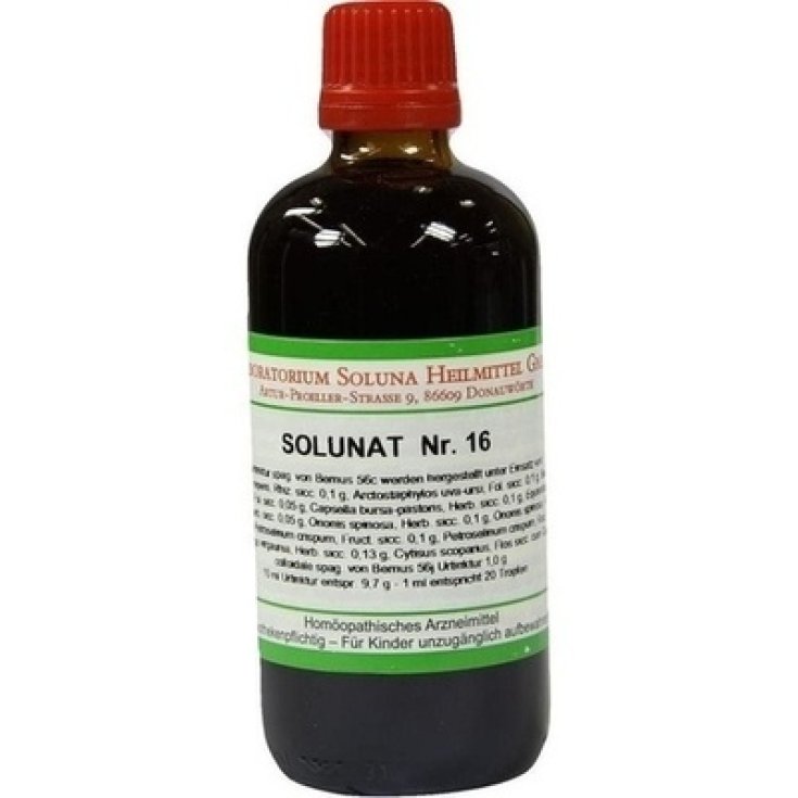 Solunat 16 Drops Homeopathic Remedy 50ml