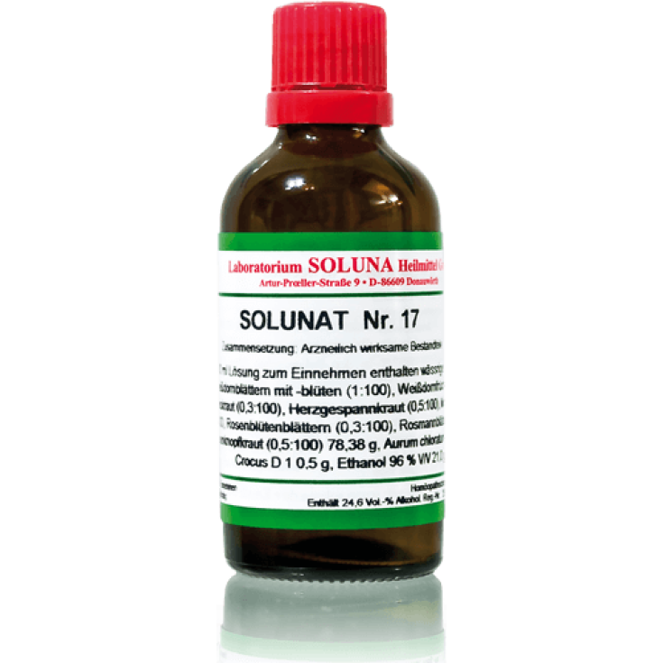 Soluna Laboratory Solunat 17 Homeopathic Remedy 50ml