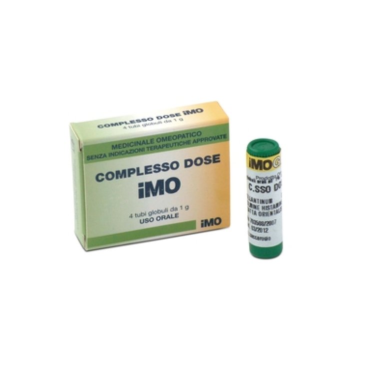 Imo Ist. Med. Homeopathic 4-tube globule dose complex