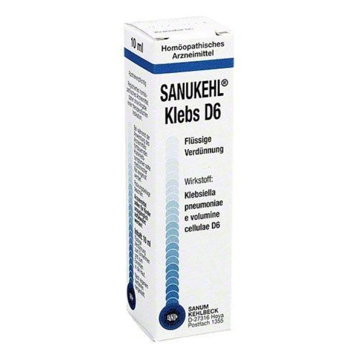 Sanum Sanukehl Klebs D6 Homeopathic Drops 10ml