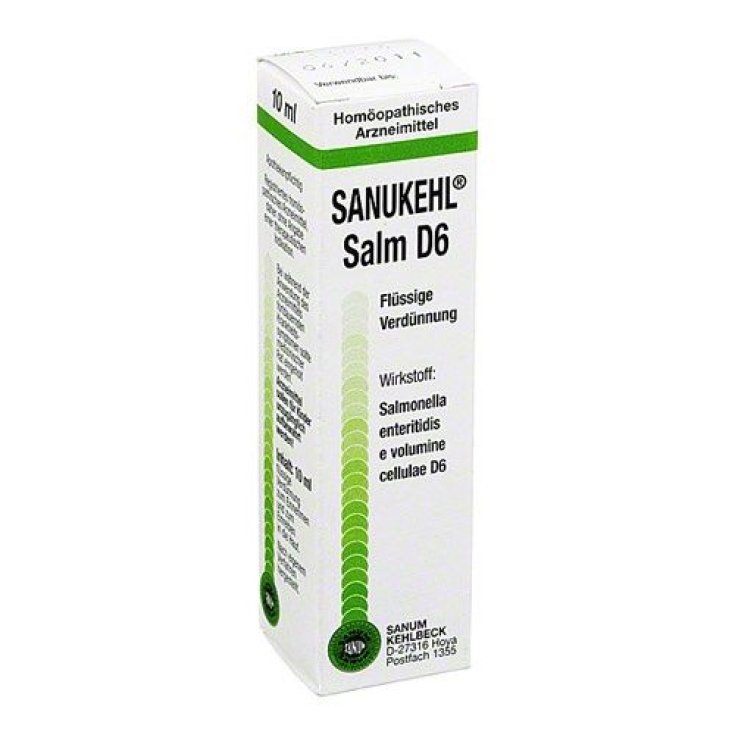 Sanukehl Salm D6 Drops Homeopathic Medicine 10ml