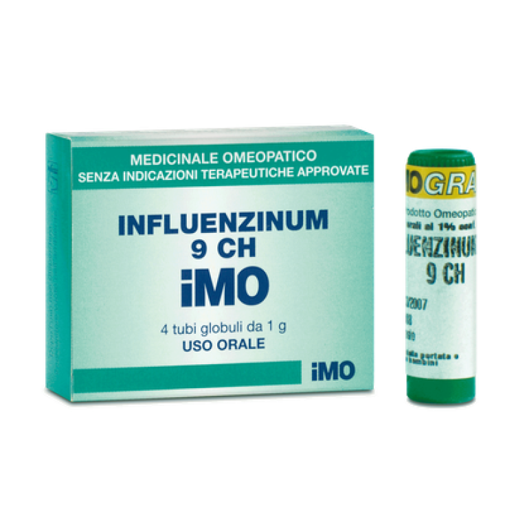 Imo Influenzinum 9ch Homeopathic Remedy 4 Single-dose Tubes of 1g