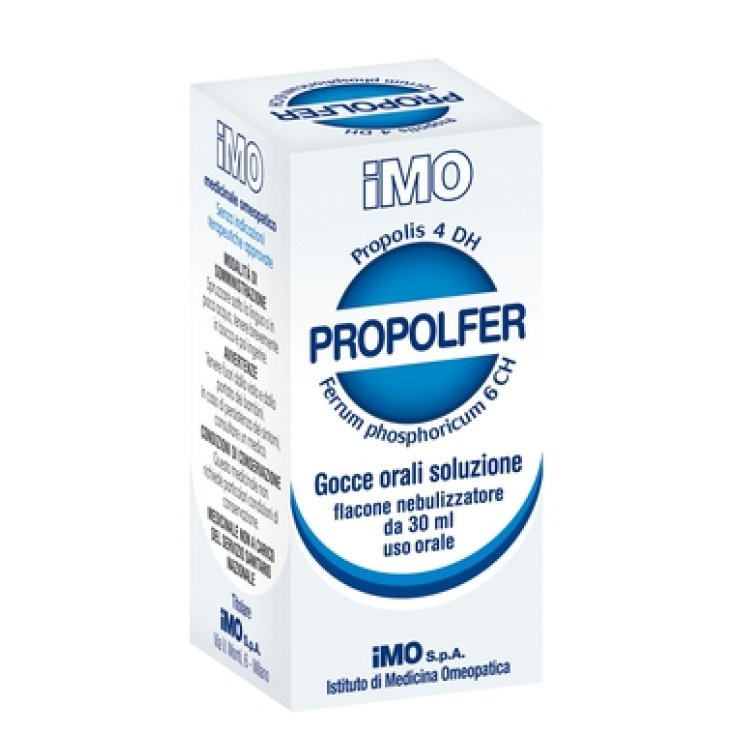 Imo Institute Med. Homeopathic Propolfer Homeopathic Remedy In Alcohol Free Oral Drops 30ml
