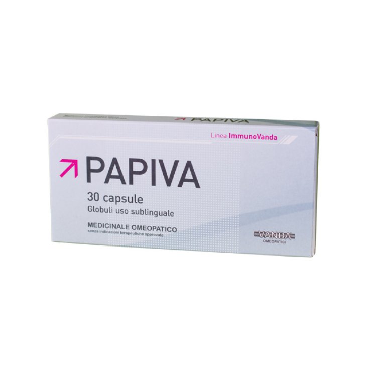 ImmunoVanda Papiva Homeopathic Medicine 30 Capsules