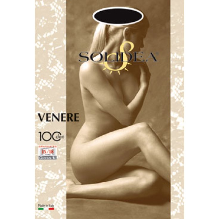 Solidea Venere 100Den Nutur Sand Pantyhose Size 2
