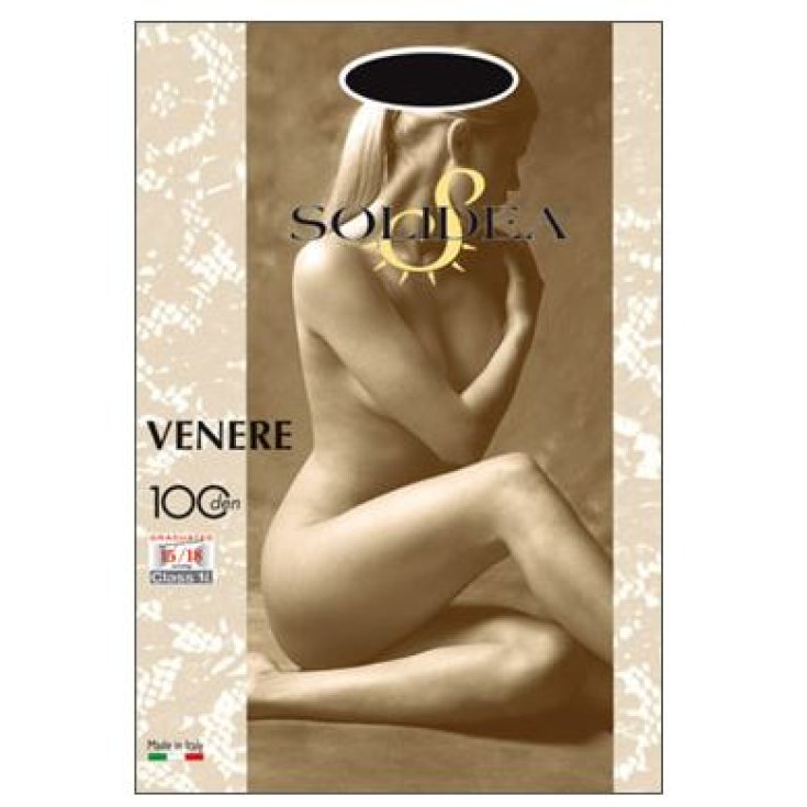 Solidea Venere 100 Nude Pantyhose Black Color Size 2