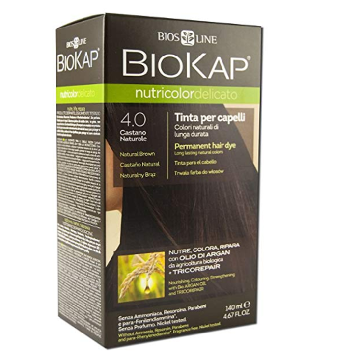 Bios Line Biokap Nutricolor Delicato 4,00 Natural Brown 140ml