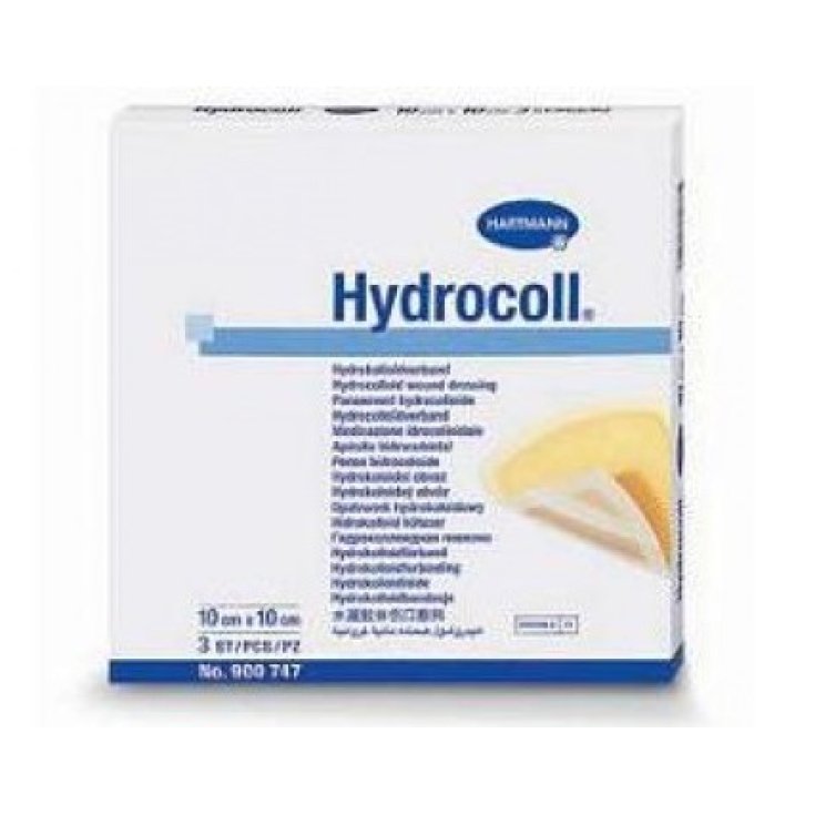 Hydrocoll Sterile Hydrocolloid Dressing 10x10 10 Dressings
