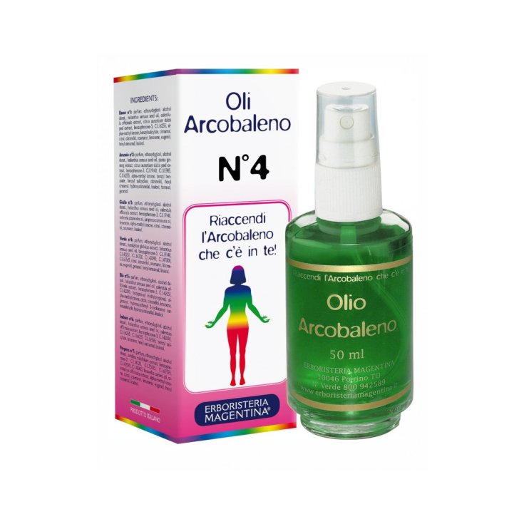 Herbalist Magentina Rainbow Oil N ° 4 Verde Armonia 50ml