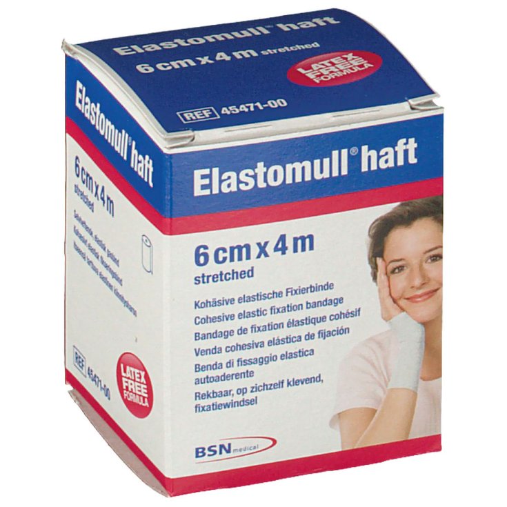 BSN Elastomull Haft Elastic Bandage 6x4
