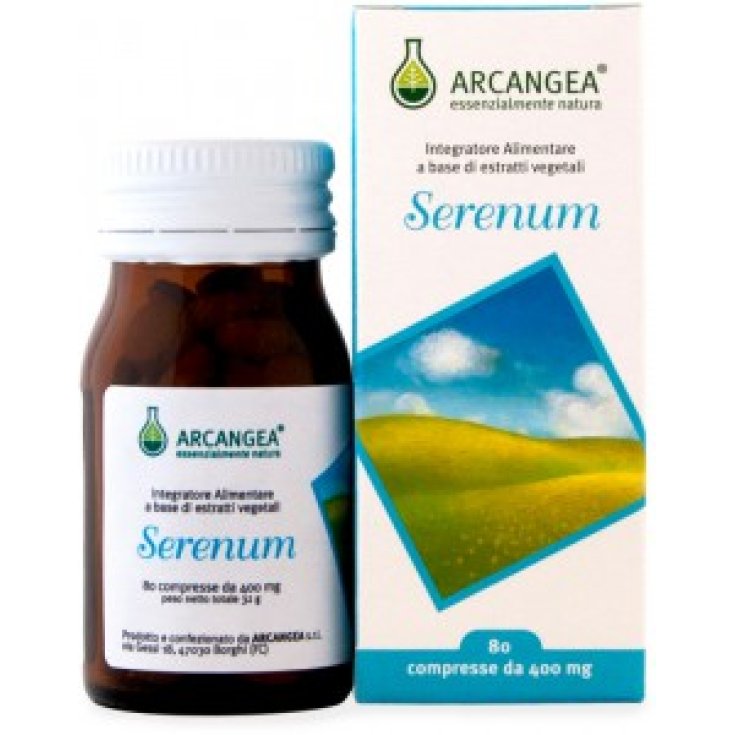 Arcangea Serenum 400mg Food Supplement 80 Capsules