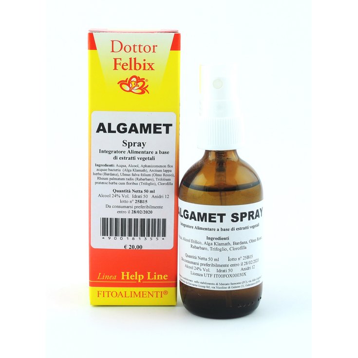 Algamet Spray Food Supplement 50ml