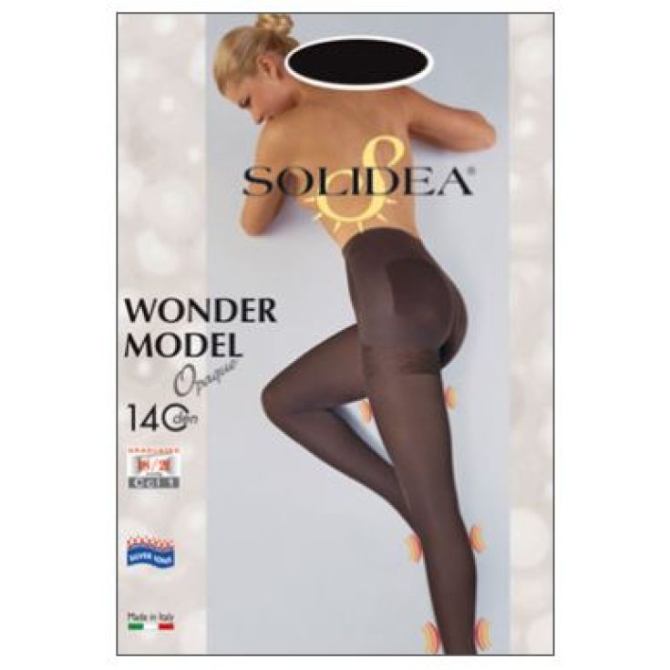 Solidea Wonder Model 140 Opaque Opaque Modeling Tights Camel Color Size 2