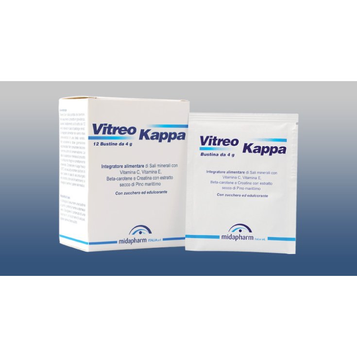 Midapharm Vitreo Kappa Food Supplement 12 Sachets