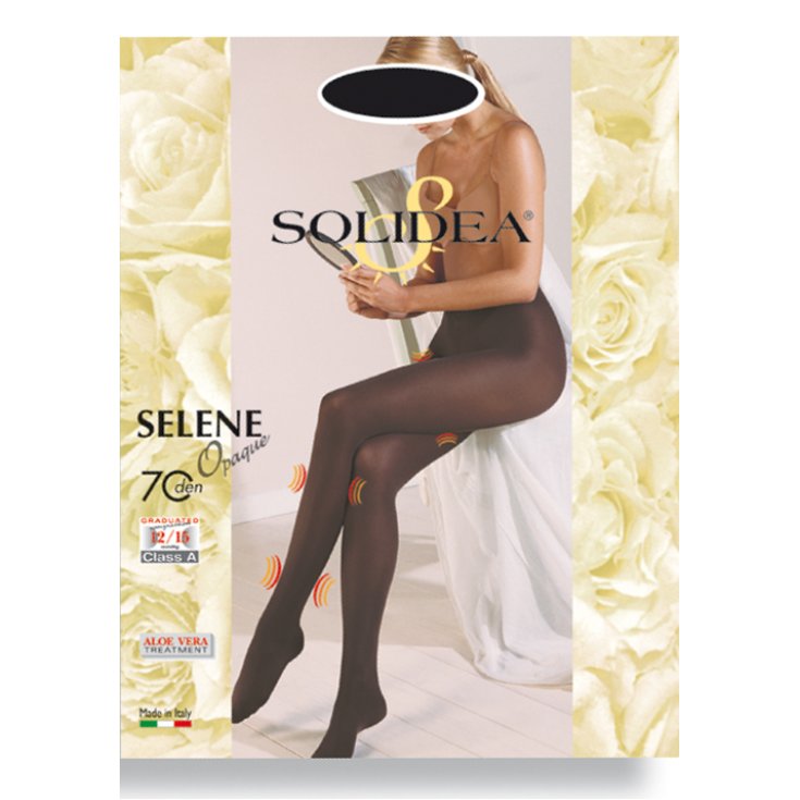 Solidea Selene 70 Opaque Tights Color Black Size 5x-Xxl