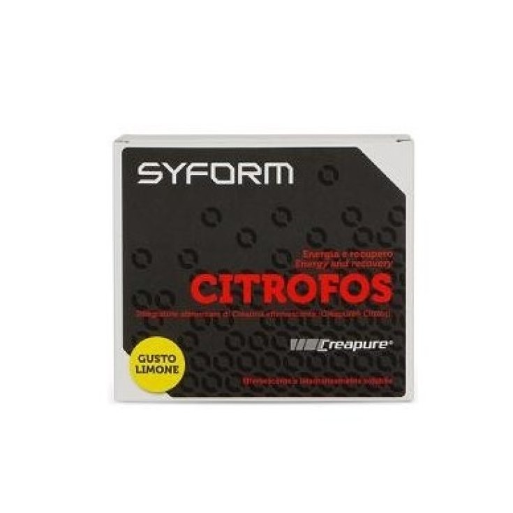 New Syform Citrofos Food Supplement Lemon Taste 30 Sachets