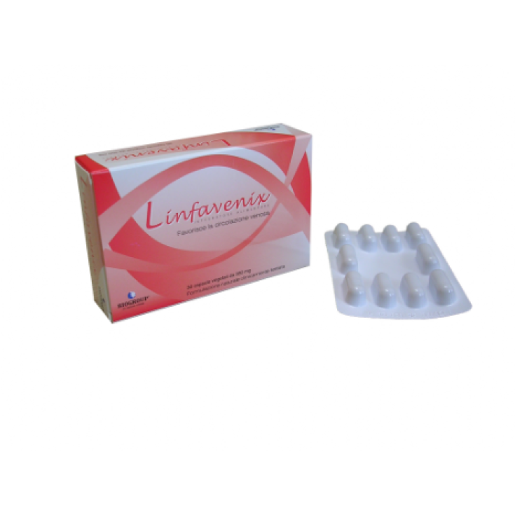 Biogroup Linfavenix Food Supplement 30 Capsules Of 350mg