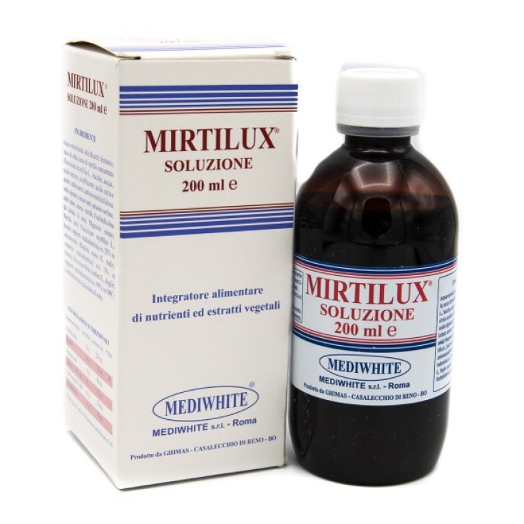 Mediwhite Mirtilux Syrup 200ml