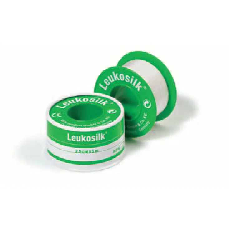 Bsn Medical Leukosilk Patch On Spool In Cellulose Acetate Loanable 500x5cm