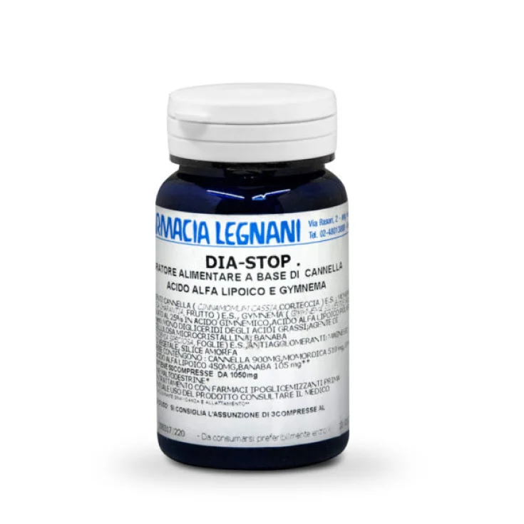 Dia Stop Food Supplement 40 Tablets