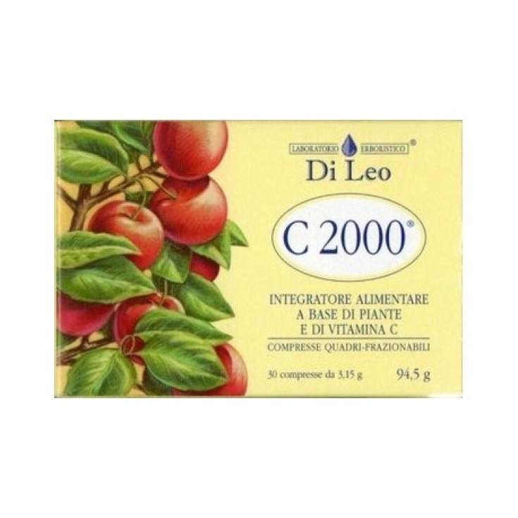 Herbal Laboratory Di Leo Vit C 2000 Food Supplement 30 Tablets