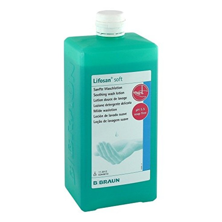 B. Braun Lifosan® Soft Soothing Cleansing Lotion 1000ml 1 Bottle Without Dispenser