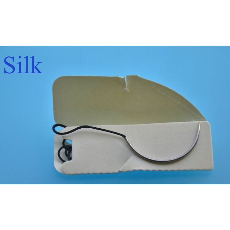 Safety Needle Suture Silk 3/0 1 Disposable needle