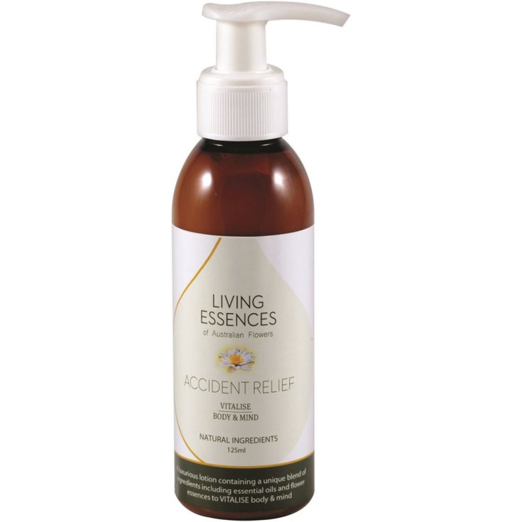 Living Essences Of Australian Flowers Accident Relief Vitalizing Body & Mind Lotion 125ml