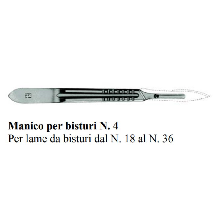 Scalpel handle N 4