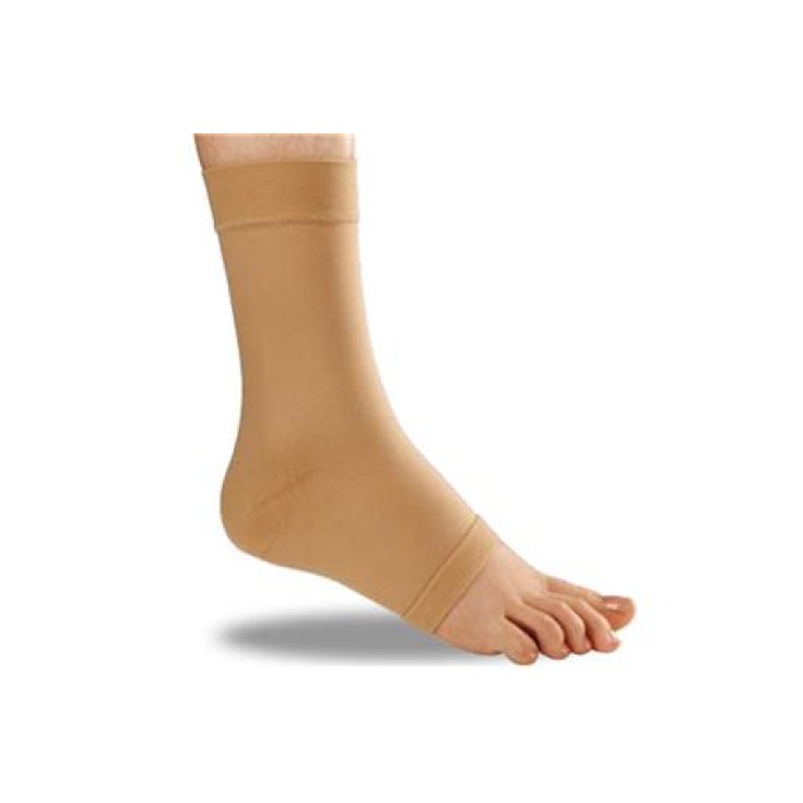 Orione 400 Thin Anklet with Heel Beige Color Size 3