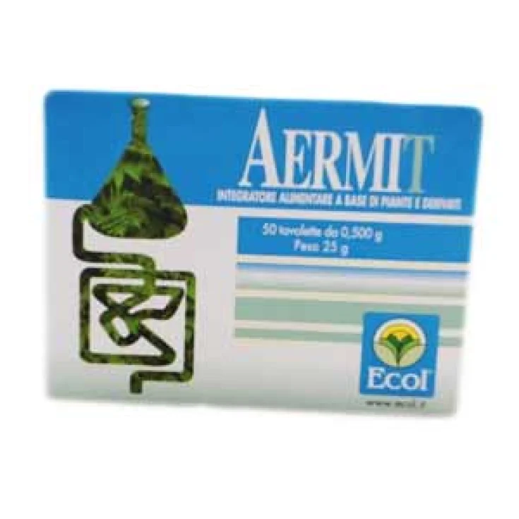Aermit Food Supplement 50 Tablets 0.5g