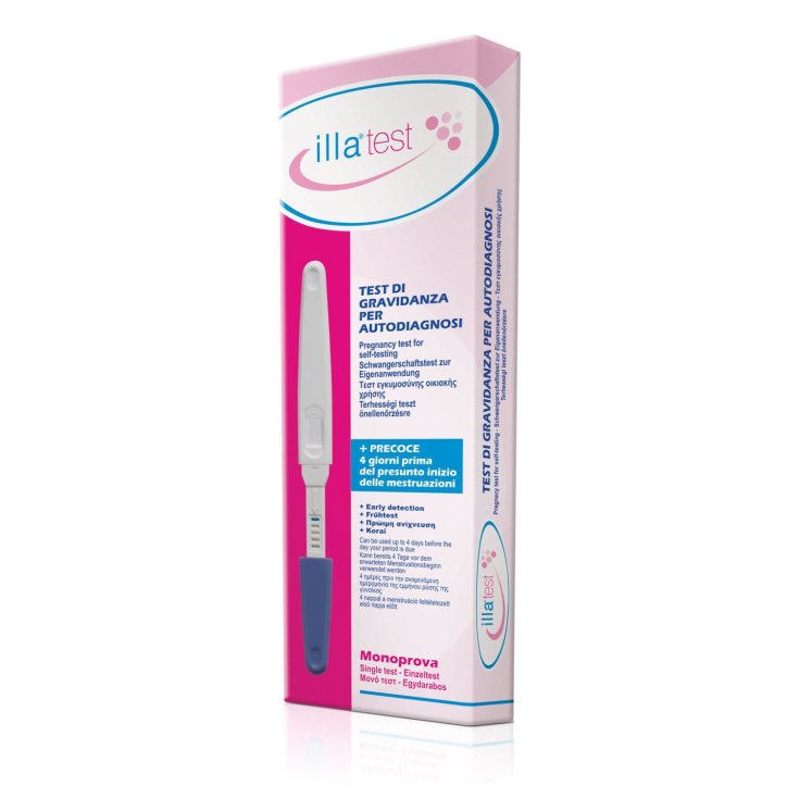 Illa® Care Illa® Test Pregnancy Test For Self Diagnosis 1 Test Double Test