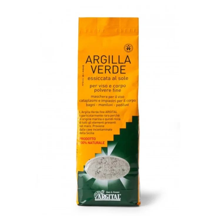 Argital Green Clay Sun Dried For Face And Body Fine Powder 2500g
