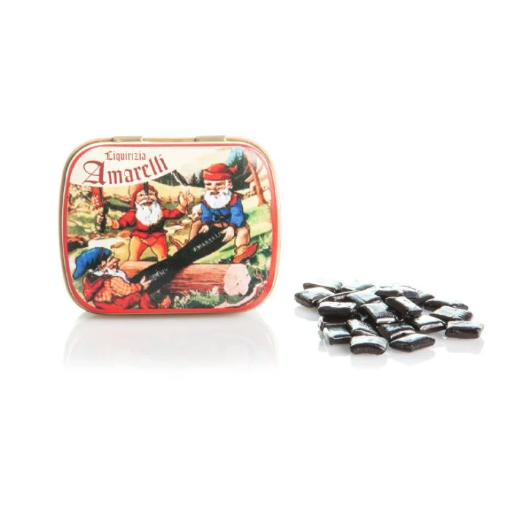 Amarelli Nanetti Licorice Favette With Mint 20g