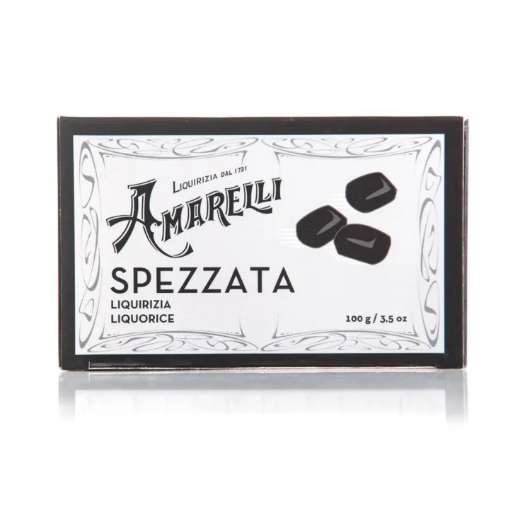 Amarelli Black Licorice Broken Box 100g