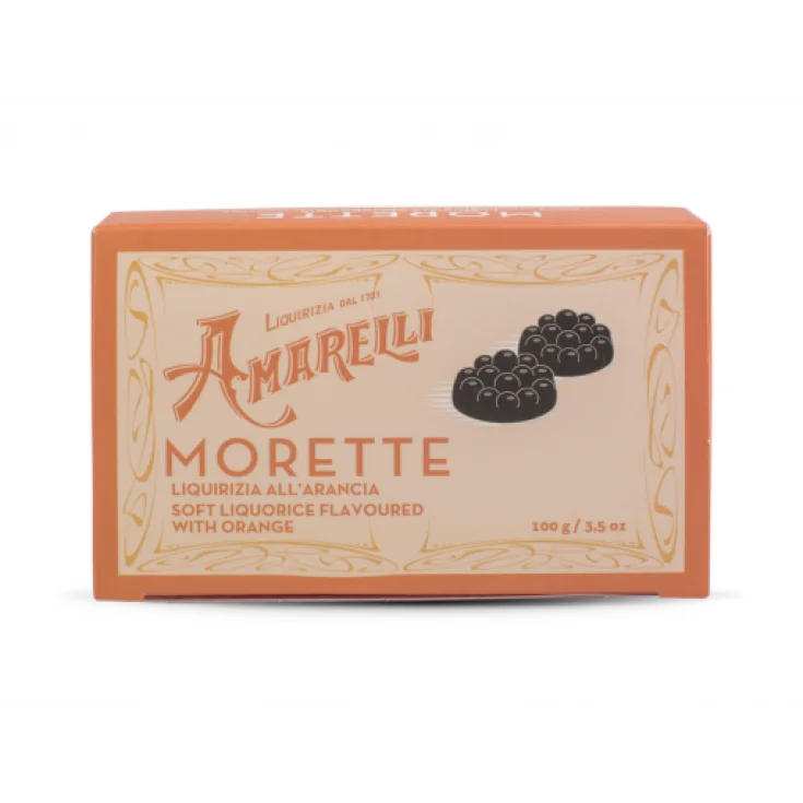 Amarelli Morette Orange Licorice 100g