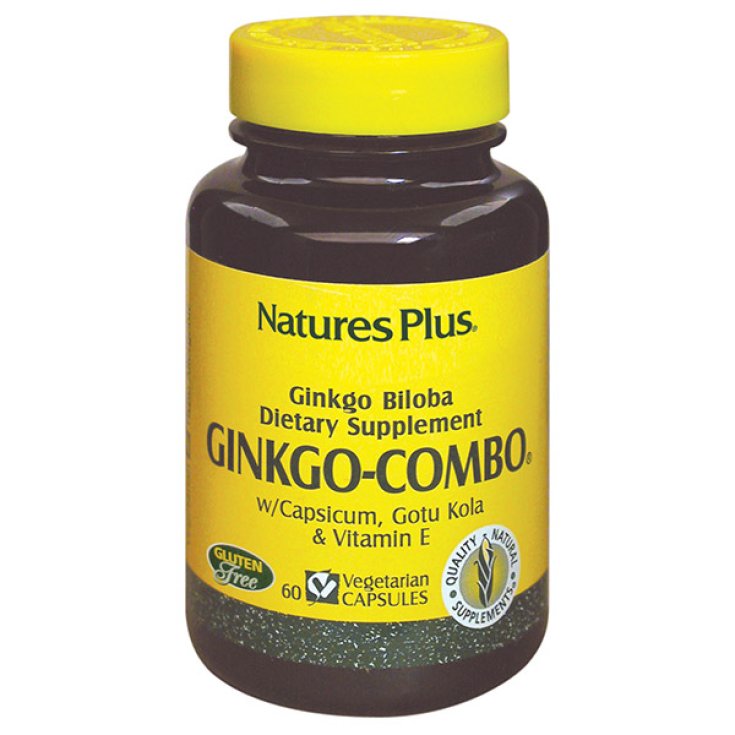 Nature's Plus Ginkgo Combo Food Supplement 60 Capsules