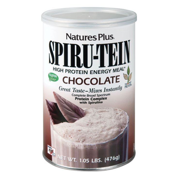 Natures Plus Spirutein Food Supplement Chocolate Taste 476g