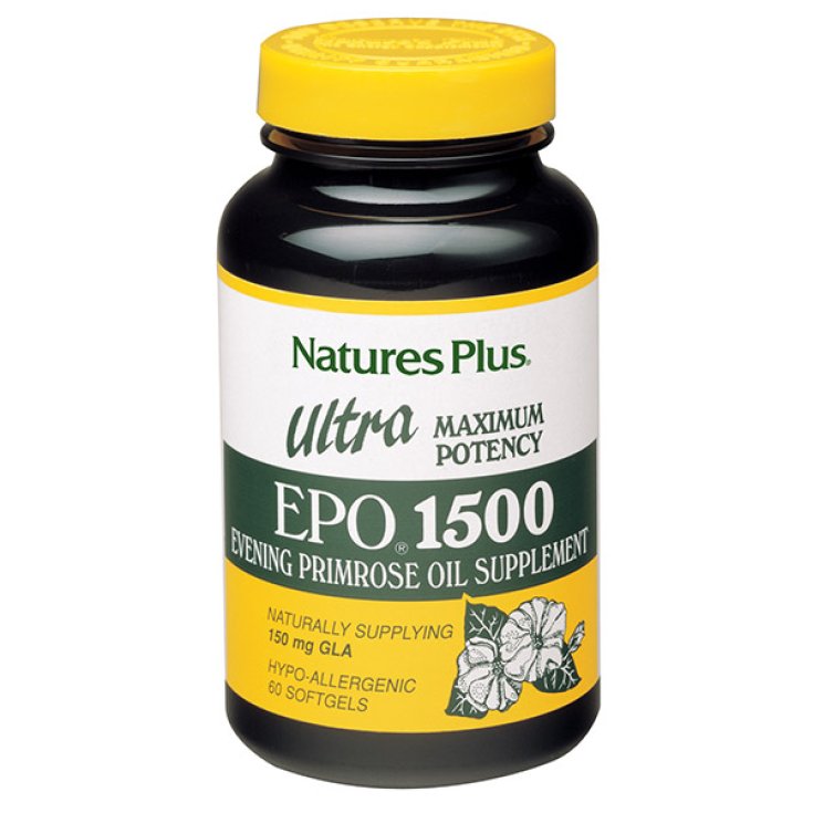 Nature's Plus Ultra Epo Evening Primrose Oil Food Supplement 60 Capsules