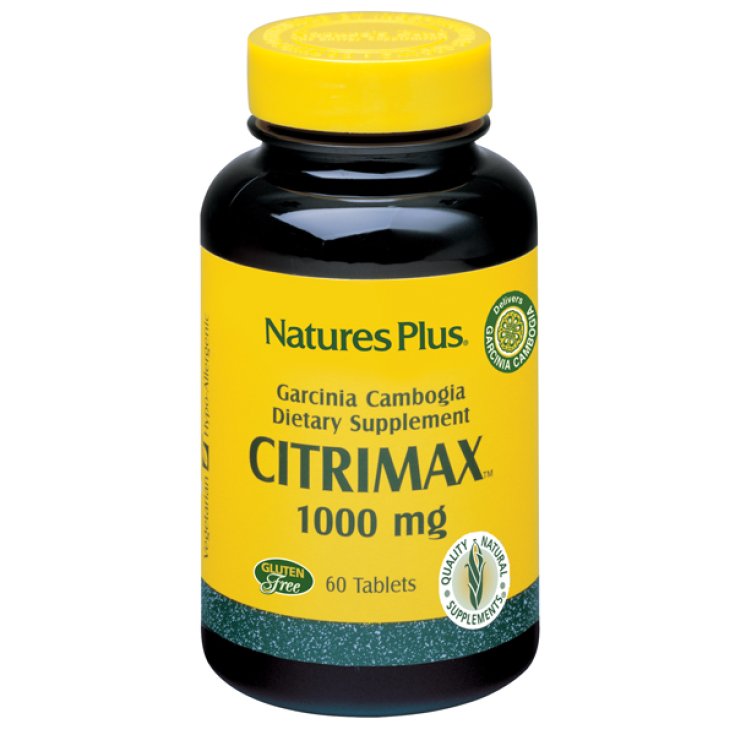 Natures Plus Citrimax Garcinia Cambogia 1000g Food Supplement 60 Tablets