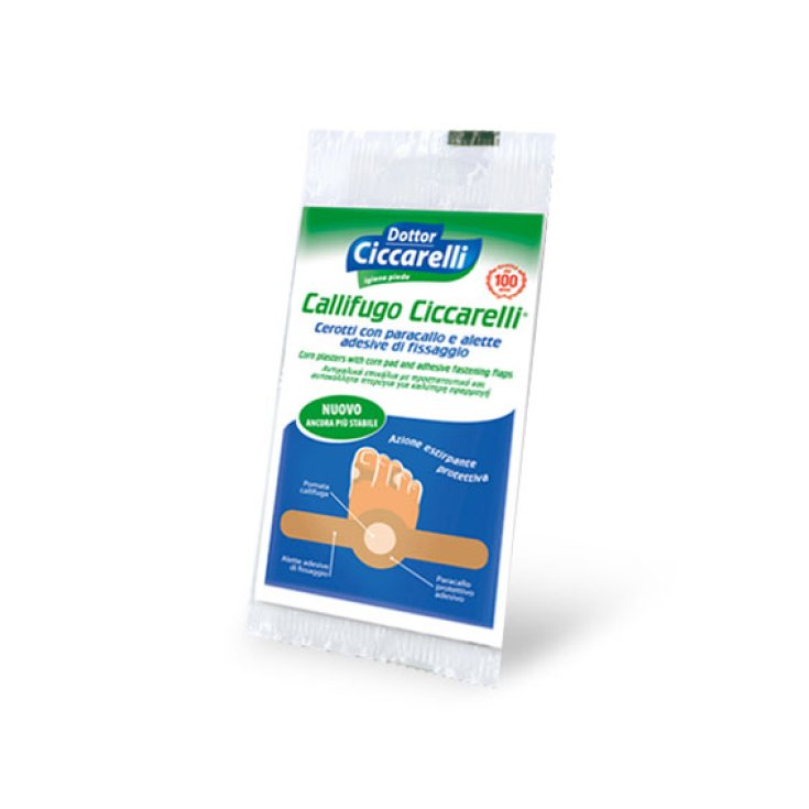 Doctor Ciccarelli Callifugo Ciccarelli Plasters With Paracallo And Adhesive Fixing Flaps 6 Pieces